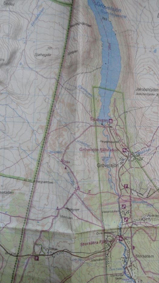 Grövelsjön y el inicio de la ruta de Linneo. Foto R.Puig