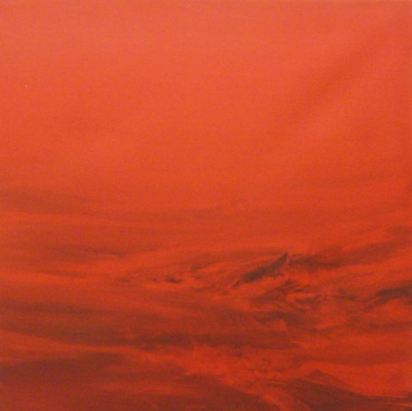 Luís Coquenão. Acrílico sobre lienzo. Detalle de instalación de 5 obras. Galería Fdez.Braso 2017. Foto R.Puig