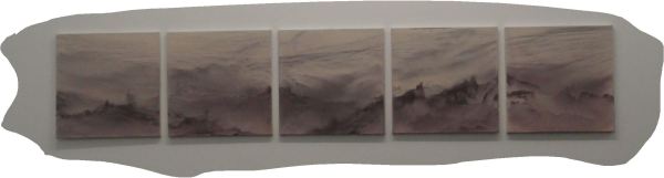 Luís Coquenão. Acrílico sobre lienzo. Serie 2. Galería Fdez.Braso 2017. Foto R.Puig