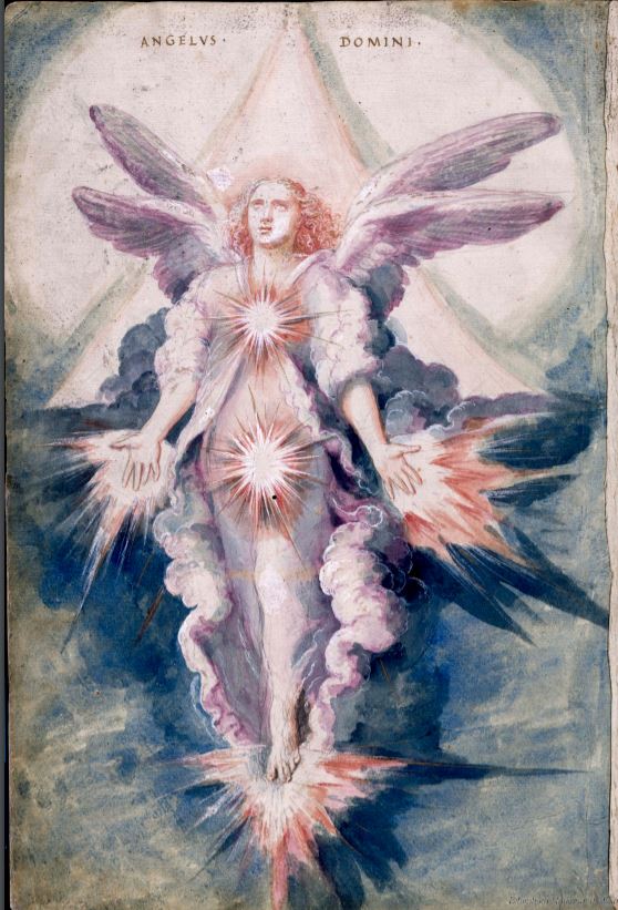 Francisco de Holanda. De Aetatibus Mundi Imagines. Angelus Domini. BNE Madrid