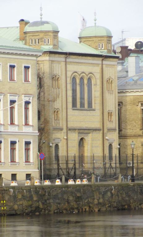 Sinagoga de Gotemburgo. Finales del s.XIX. Foto R.Puig