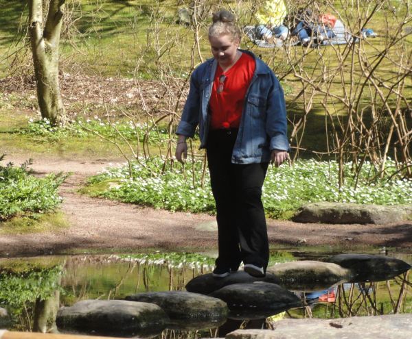 Pasito a paso. Jardín botánico. Gotemburgo.Foto R.Puig