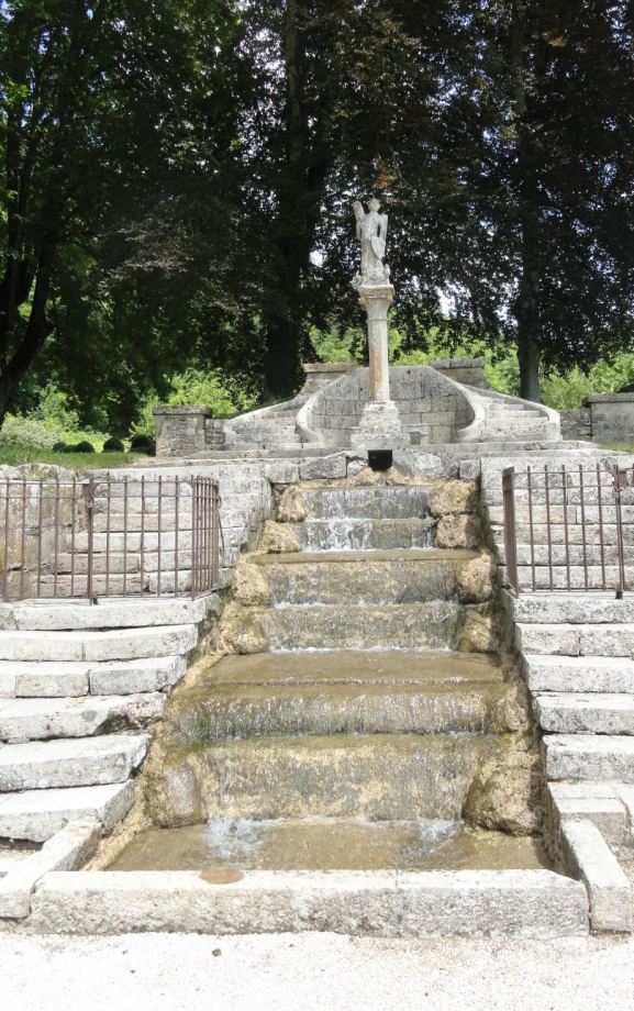 Cascada de época barroca. Fontenay. Foto R.Puig