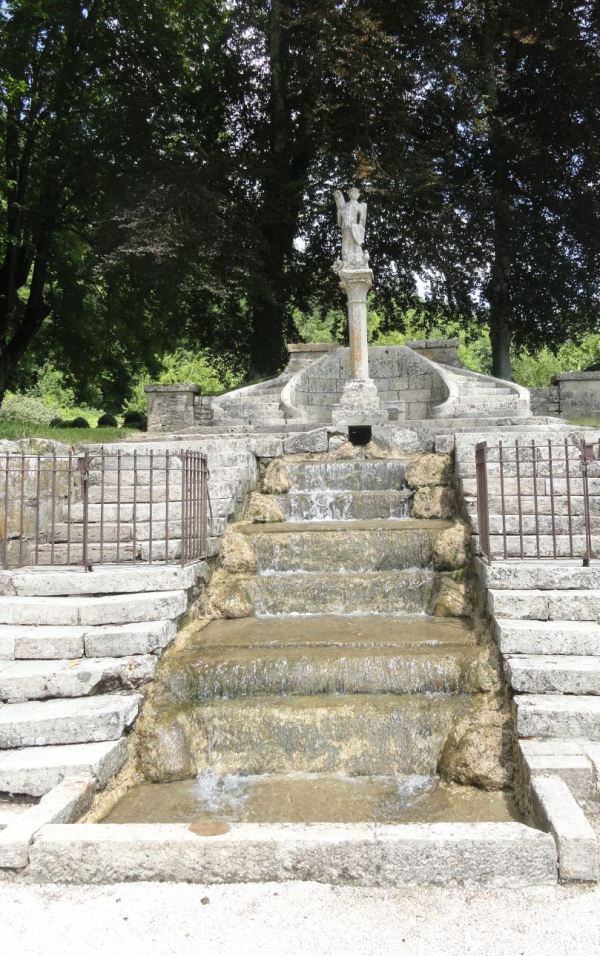 Cascada de época barroca. Fontenay. Foto R.Puig
