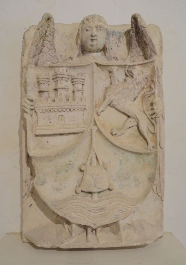 Escudo de los Reinos de Castilla y León. s. XIV. Colección Aynard. Fontenay. Foto R.Puig