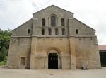 Fachada de la iglesia abacial de Fontenay. Foto&nbsp;R.Puig