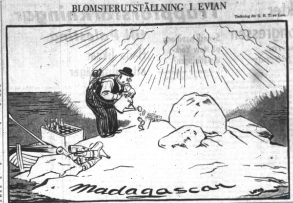 La Feria de las flores en Evian. GHT 8 de julio de 1938