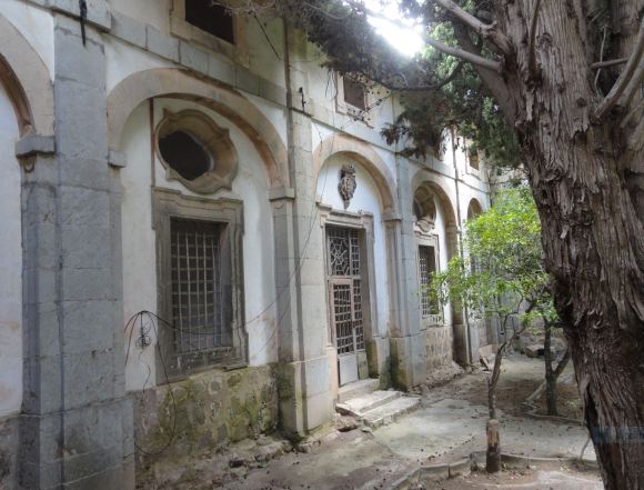 Rincón del claustro. Cartuja de Valldemossa. Foto R.Puig