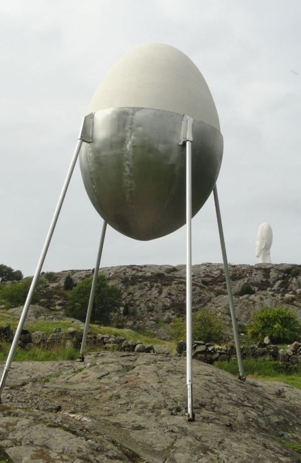 Huevo. Hedwig Bergman. Pilane 2018. Foto R.Puig