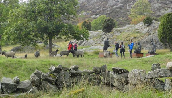 Pilane 2018. Visitantes y habitantes. Foto R.Puig