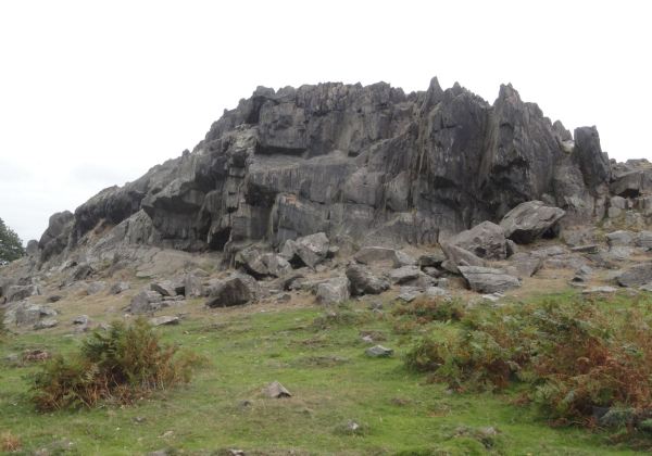 Roquedal en Beacon Hill. Charnwood Forest. Foto R. Puig