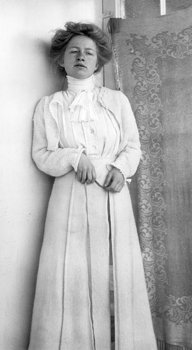 Edith Södergran. Autorretrato. www.sls.fi