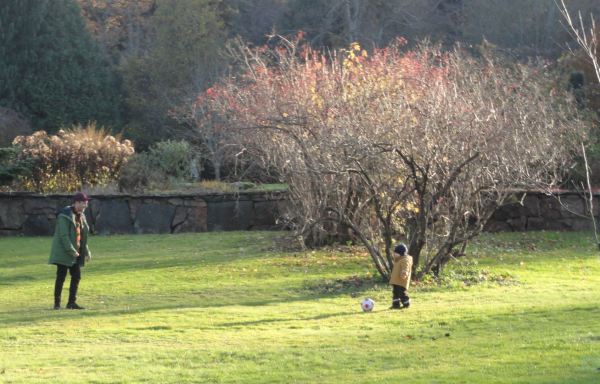 Entrenamiento. Jardín botánico de Gotemburgo. Foto R.Puig