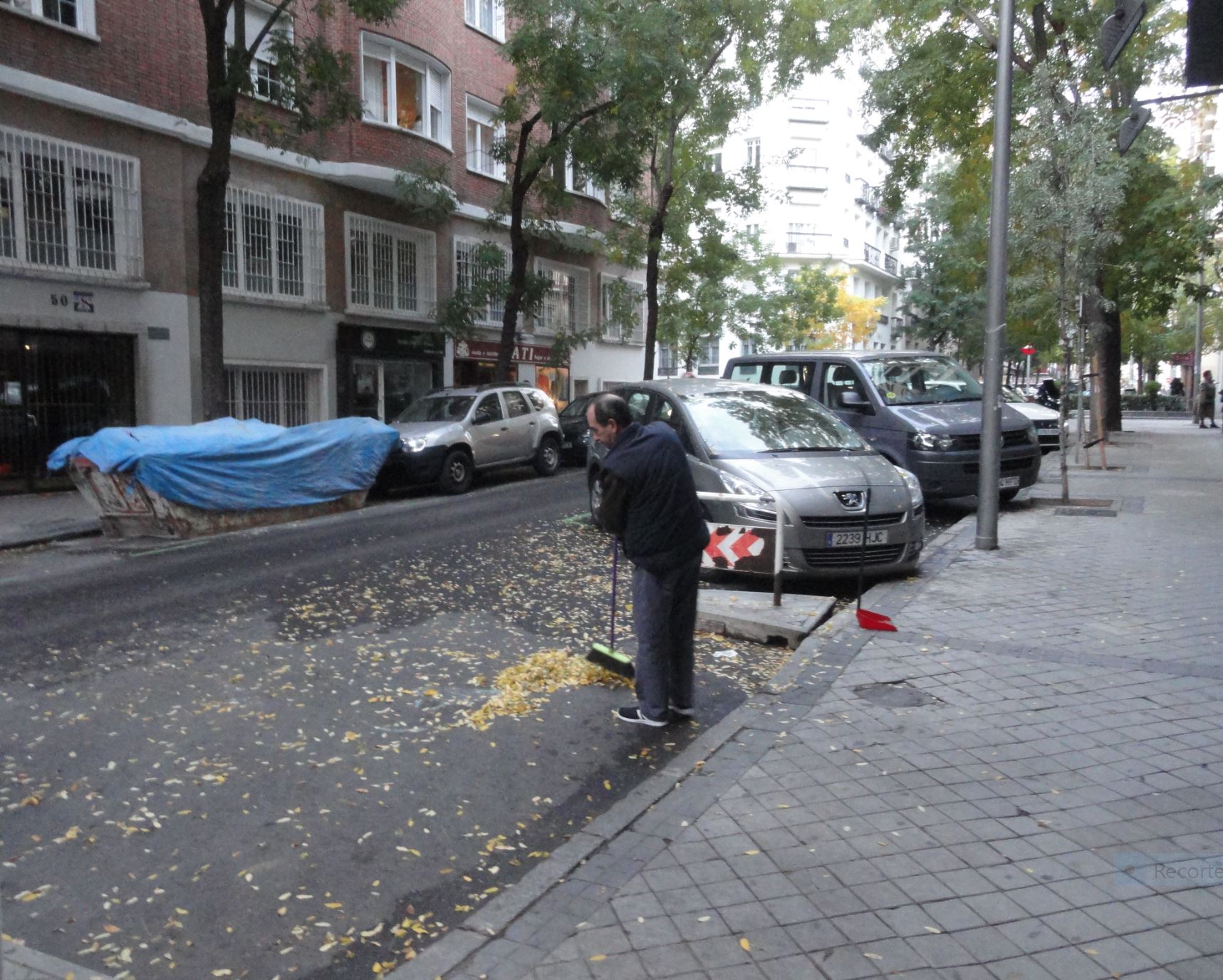 Mañanita de noviembre en Chamberí. Foto R.Puig