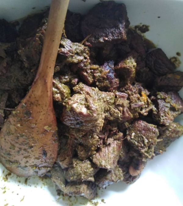 Seco de res. La cocina de Amelia. Lima.Peru