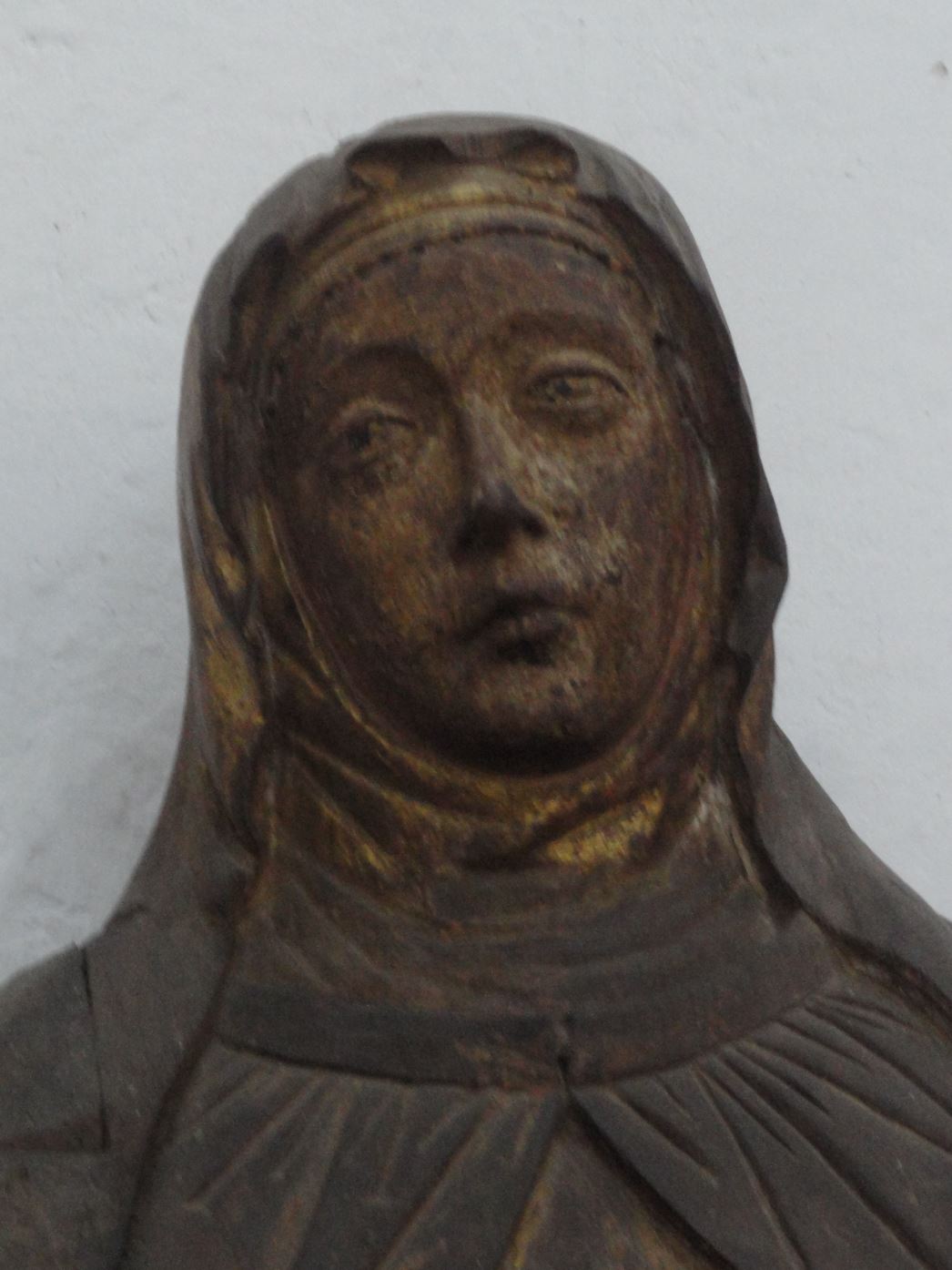 La Antigua. Museo San Carlos. Santa Clara. Talla anónima del s.XVII. Foto R.Puig