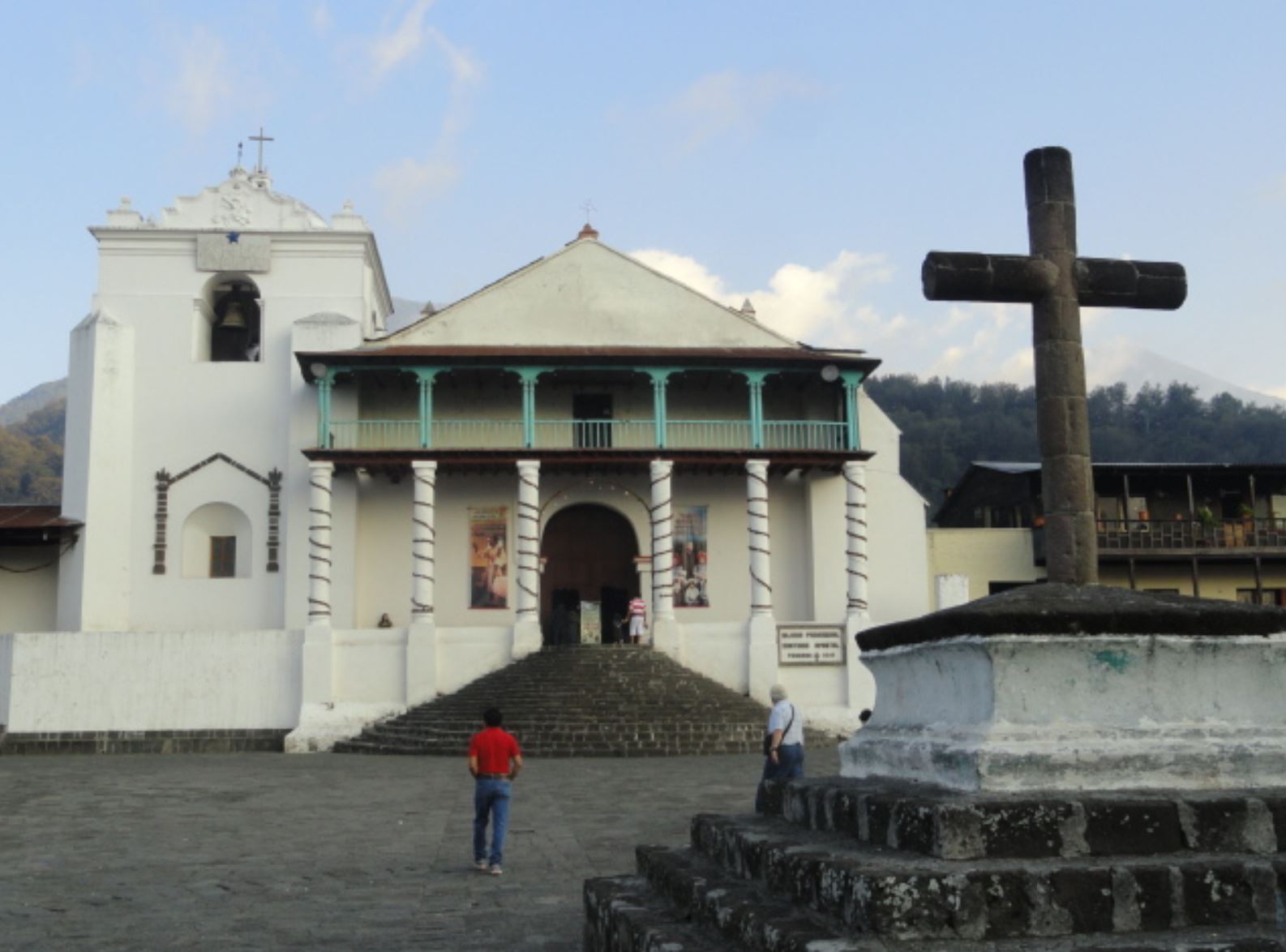 La iglesia de Santiago Atitlán. Foto R.Puig
