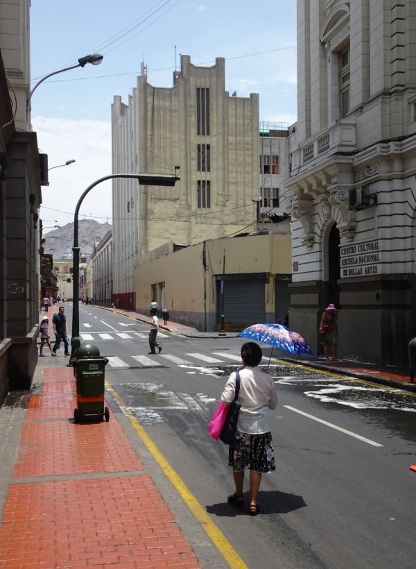 Calor limeño. Foto R.Puig