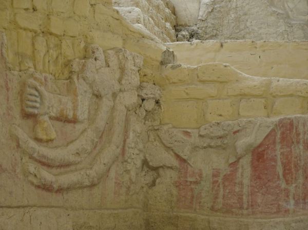 En la Huaca de Cao. Foto R.Puig