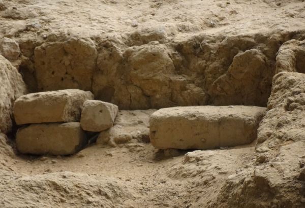Adobes. Huaca Las balsas. Túcume. Foto R.Puig