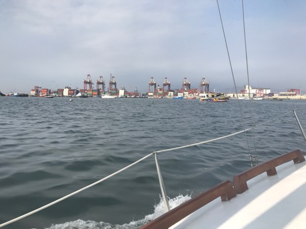 Llegando a puerto, Foto Marie Puig