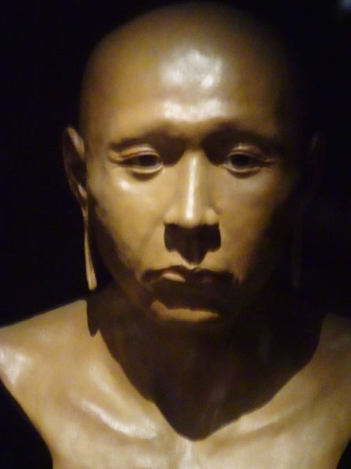 El Señor de Sicán. Reconstrucción facial. Museo Nacional de Sicán. Lambayeque. Perú