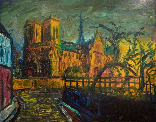 Virxilio Blanco. Notre-Dame-de-Paris. hacia 1930.