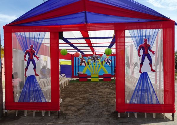 Carpa para un cumpleaños. Magdalena de Cao. Foto R.Puig