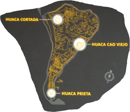 Las tres huacas de El Brujo. Museo Cao