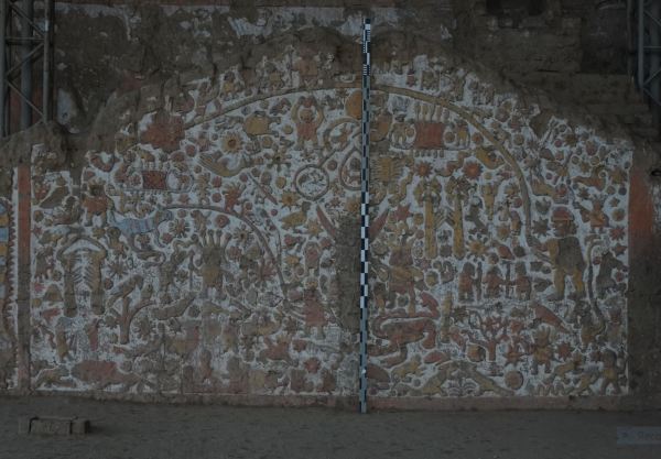 Mural de los mitos.Huaca de la Luna. Foto R.Puig