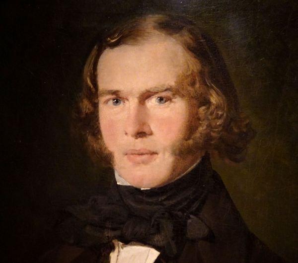 Christian Albrecht Jensen. El arquitecto Konstantin Andreevich Thon, 1840.Museo Nacional de Arte de Estocolmo.