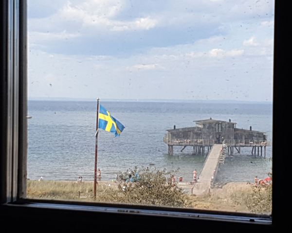 Båstad. Desde la ventana del hotel. Foto R.Puig