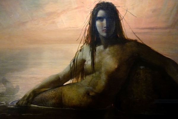 Elisabet Jerichau-Baumann. Sirena.1847. Col.Privada. Foto R.Puig