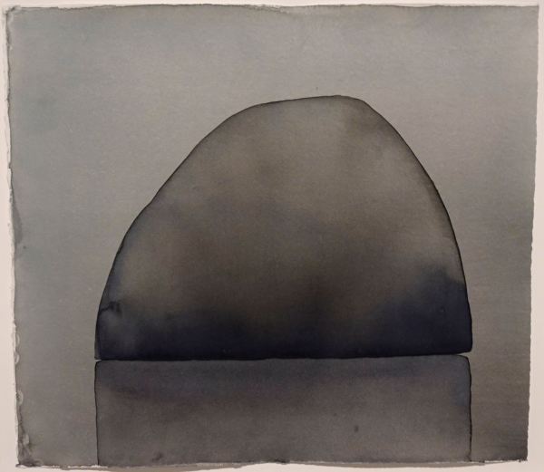 Mats Gustafson. Roca. 2003. Museo Nórdico de la Acuarela. Foto R.Puig