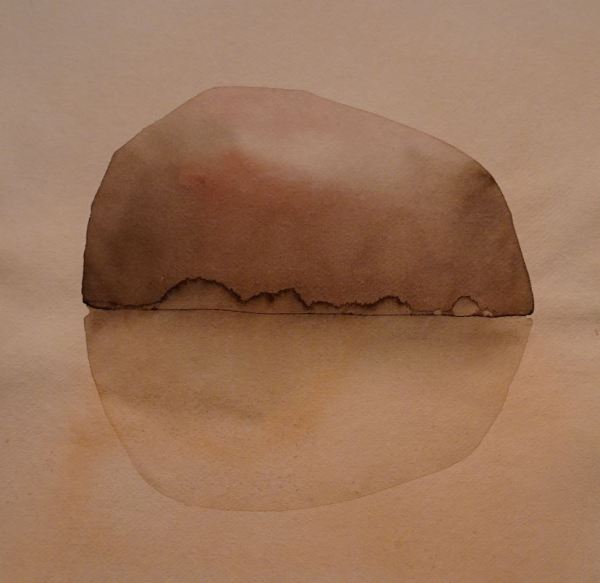 Mats Gustafson. Roca. 2006. Museo Nórdico de la Acuarela. Foto R.Puig