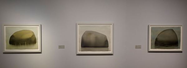 Mats Gustafson. Rocas. Museo Nórdico de la Acuarela. Foto R.Puig