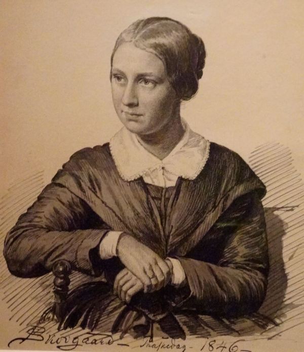 Peter Christian Skovgaard. Retrato de Meta Boisen, 1846. Museo Nacional de Arte. Copenhagen.