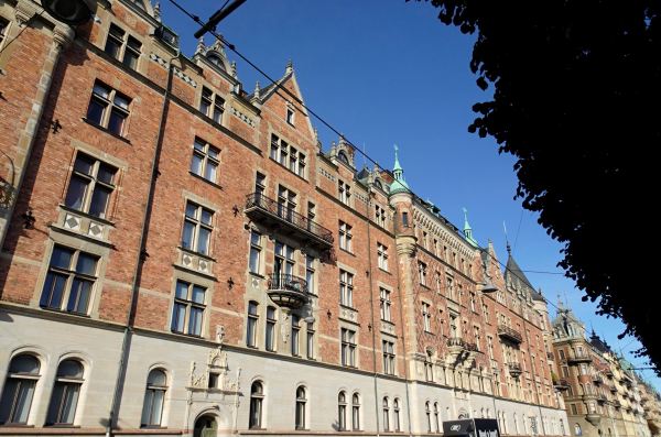 Fachadas de Strandvägen. Foto R.Puig