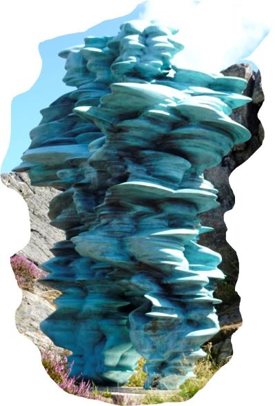 Tony Cragg UK, Pool, 2012, bronce. Foto R,Puig