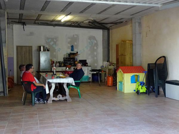 La sala de estar de Jaime. Els Poblets. Foto R.Puig