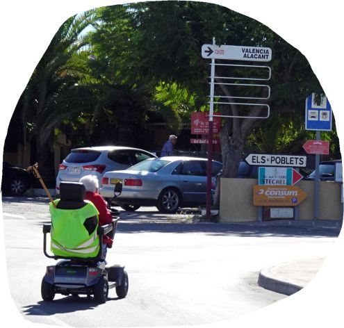 Lugar para jubilarse. Els Poblets. Foto R.Puig