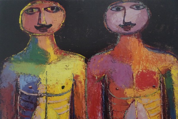 Dubuffet. Dos escoltas. 1943. Fuente Centro Pompidou 2011