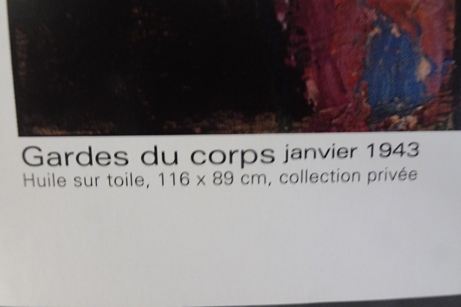 Dubuffet. Dos escoltas. 1943