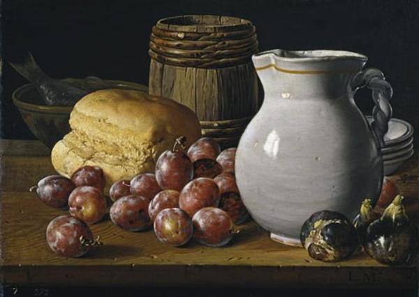 Luis Melendez. Naturaleza muerta. Museo del Prado