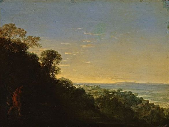Adam Elsheimer, “La Aurora”, óleo sobre cobre, Herzog Anton-Ulrich Museum, Brunswick