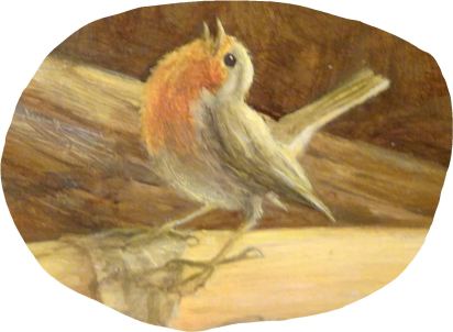 Juan Carlos Savater. Canto, óleo sobre madera 2018. Detalle. Foto R.Puig