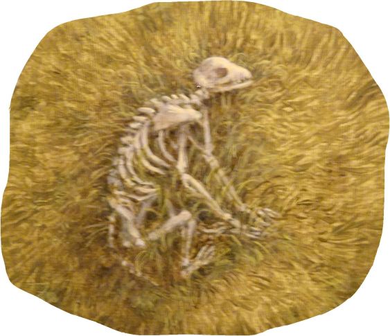 Juan Carlos Savater. Talismán, óleo sobre madera 2019, detalle. Foto R.Puig