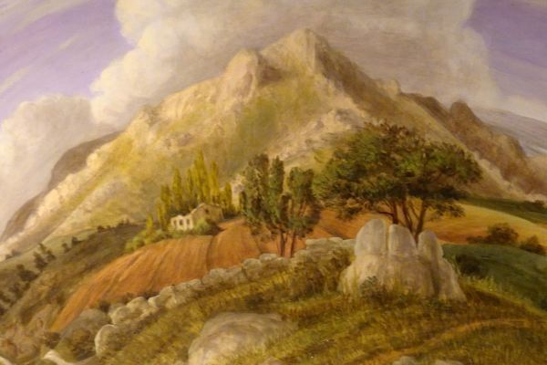 Juan Carlos Savater. Talismán, óleo sobre madera 2019, detalle. Foto R.Puig