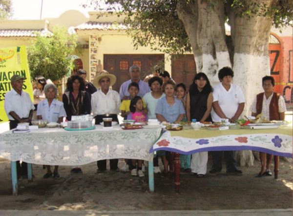 Feria de Platos Tipicos en Guadalupe. Participantes.