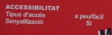 Acceso a pie.